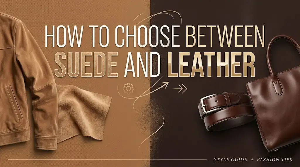 How to Choose Between Suede and Leather