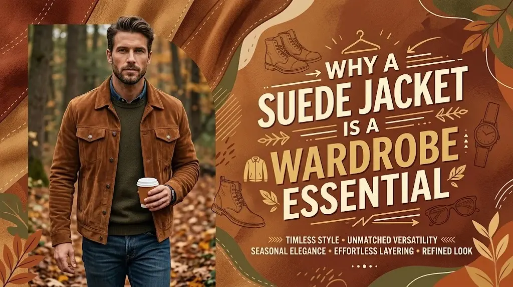 Why a Suede Jacket Is a Wardrobe Essential