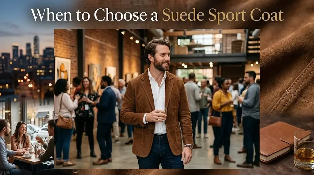 When to Choose a Suede Sport Coat