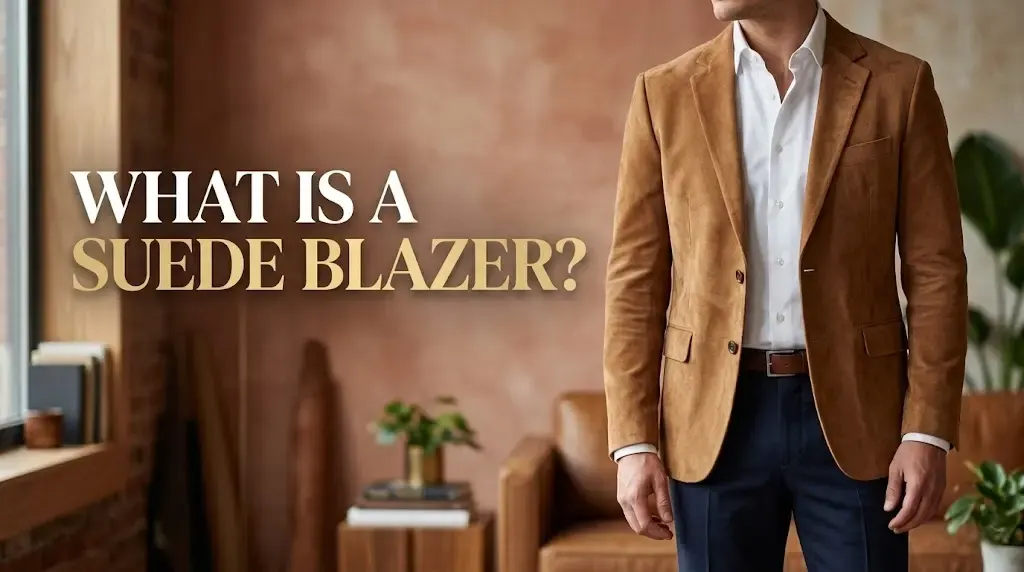 What Is a Suede Blazer?