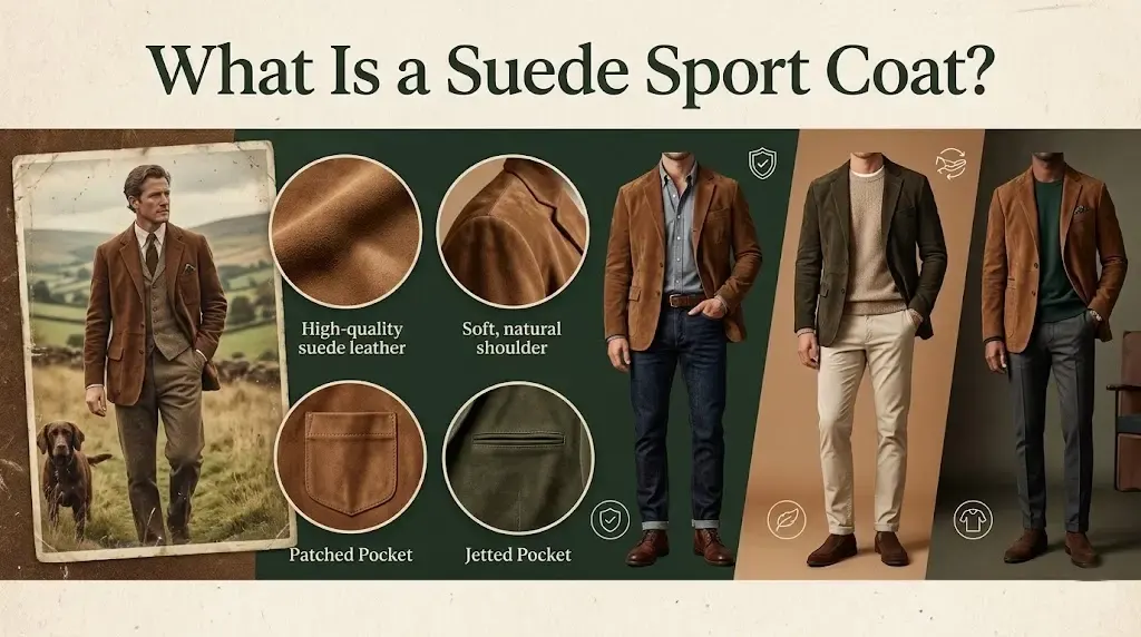 What Is a Suede Sport Coat?