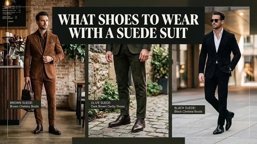 What Shoes to Wear with a Suede Suit
