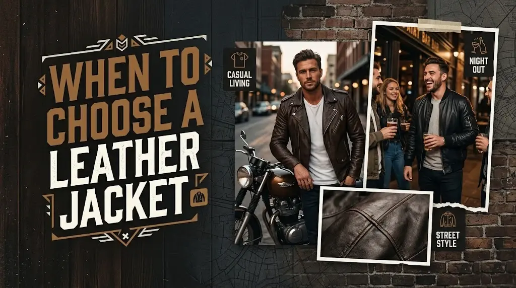 When to Choose a Leather Jacket