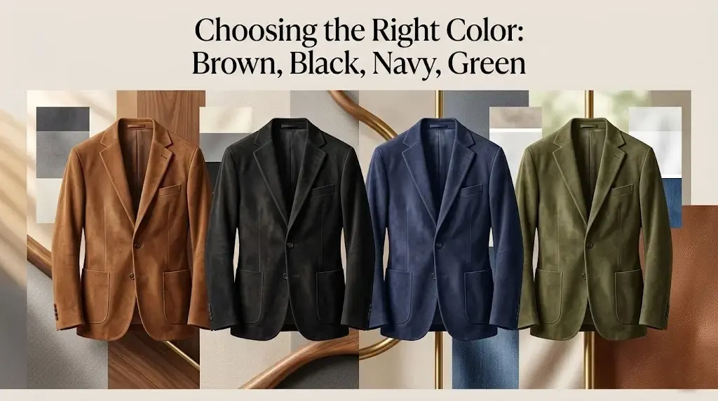 Choosing the Right Color Brown, Black, Navy, Green