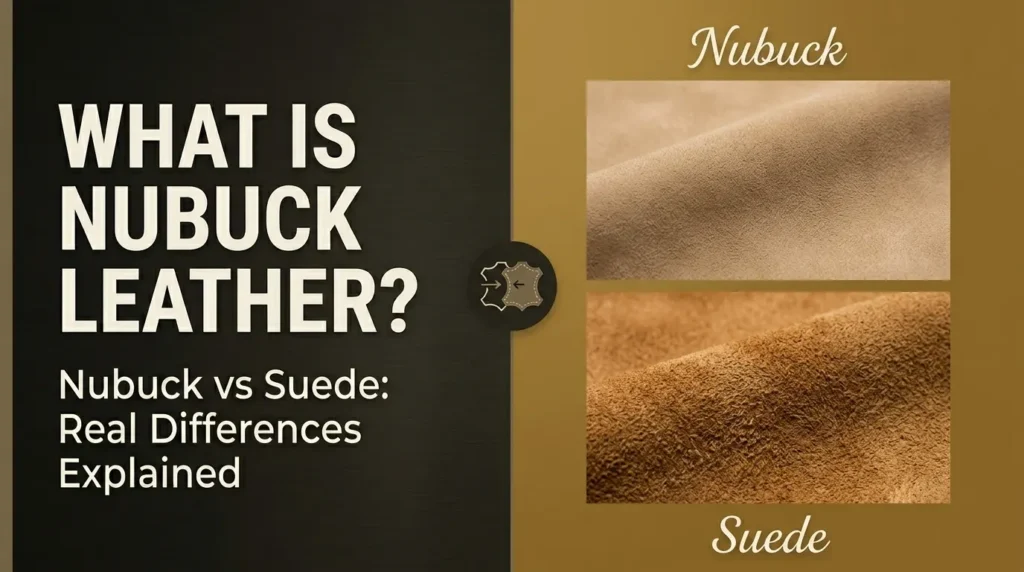 What Is Nubuck Leather? Nubuck vs Suede: Real Differences Explained