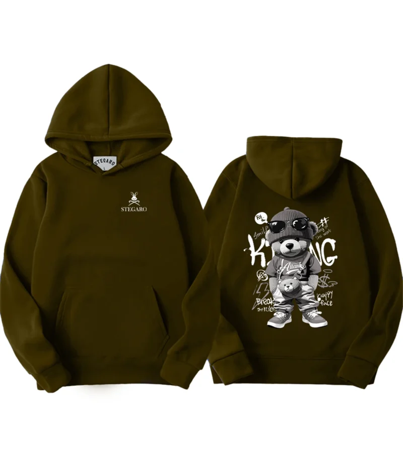 Bear With Attitude Hoodie For Sale